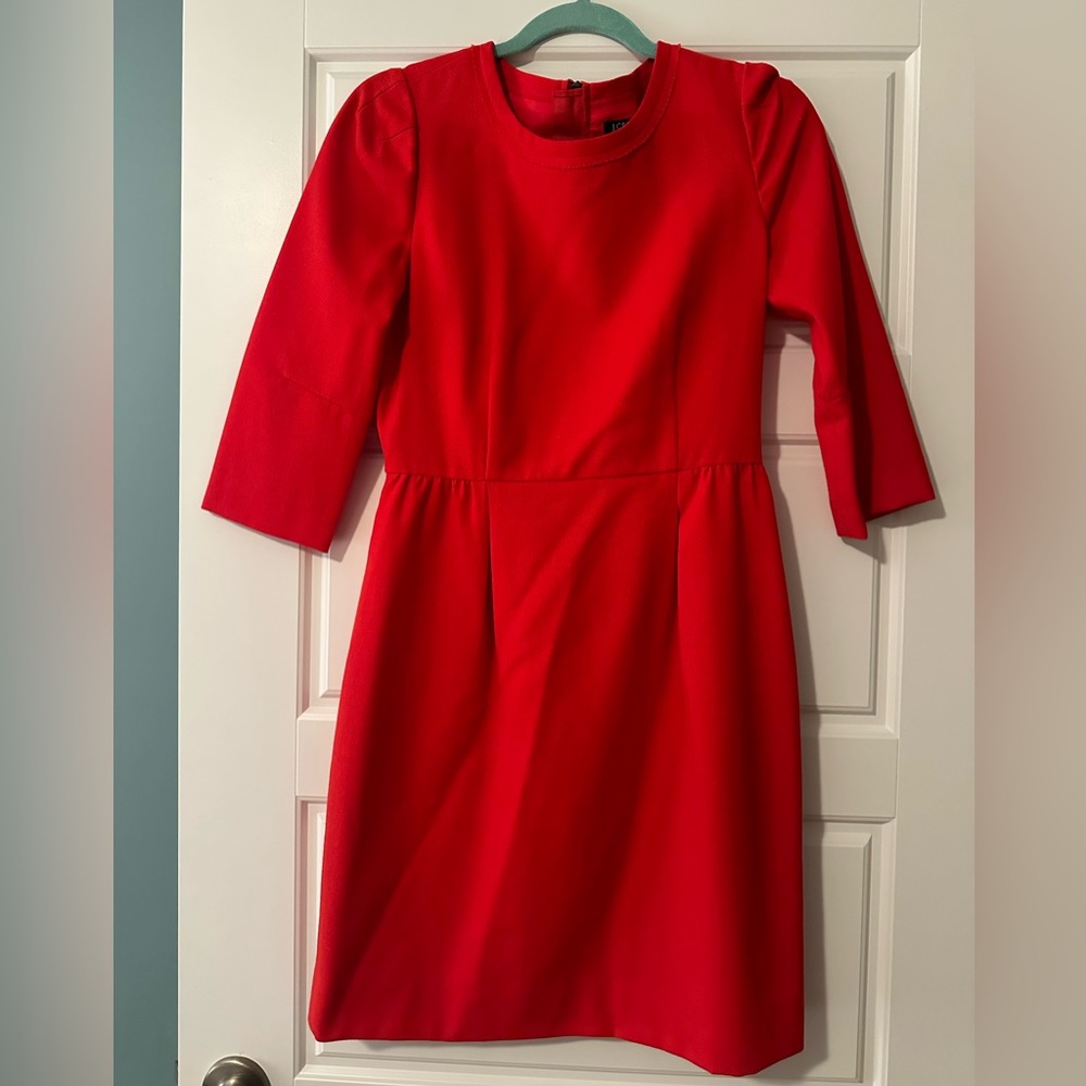 J Crew size 4 red dress